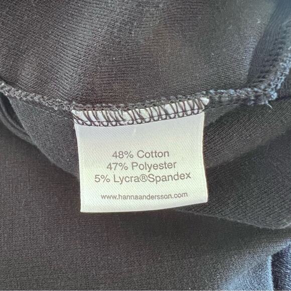 Hanna Anderson Black Knit Sheath Dress 10T - Picture 13 of 13